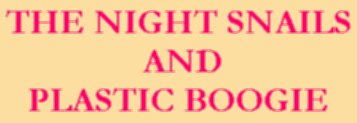 THE NIGHT SNAILS  AND PLASTIC BOOGIE