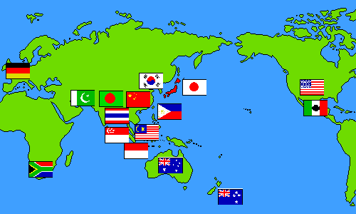 輸出先地図