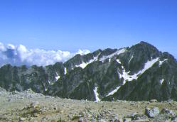立山別山より剣岳