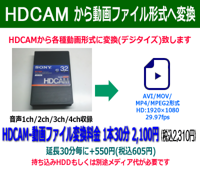 ダビング Dvd 動画変換 横浜市中区 松澤企画 Hdcamからdvd ブルーレイ変換