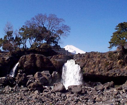 富士山の溶岩