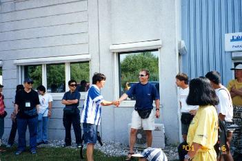 まずはスープエアで挨拶