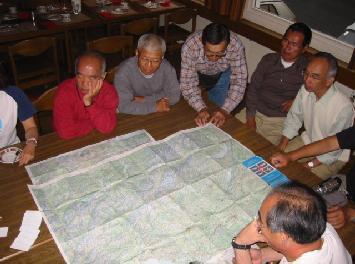 朝のミーティング