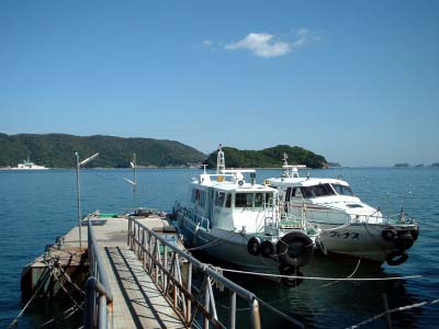 坊勢渡船のりば