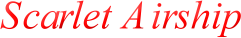 Scarlet airship