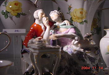 マイセン陶器(アルブレヒツブルク城が綺麗)