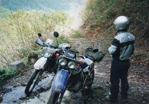 獅子越林道(崩落突破)
