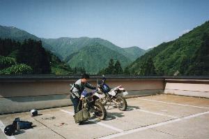 五箇山荘(出発準備)