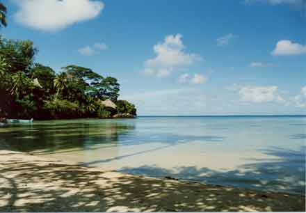 ハナイティのビーチ