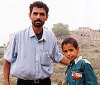 モハメドとその息子のイシャーム
