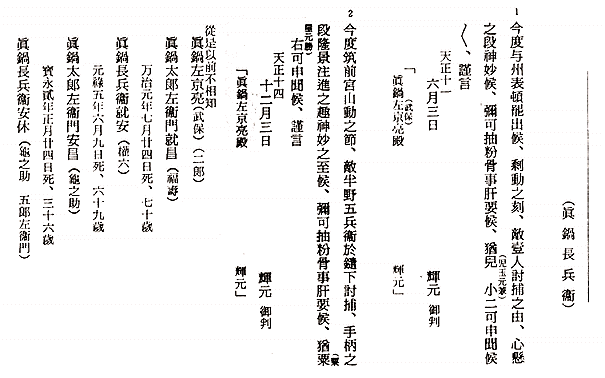 萩藩閥閲録