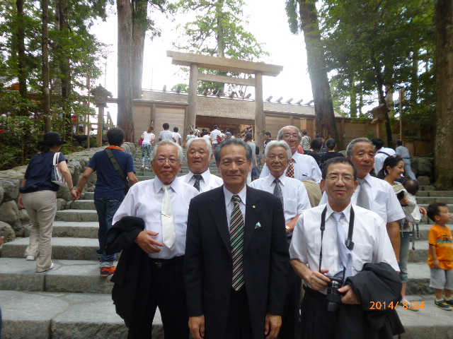 伊勢神宮(内宮):2014.8.24 御垣内特別参拝/1時30分