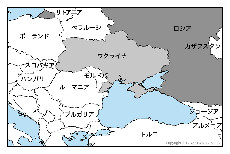 ウクライナ地図
